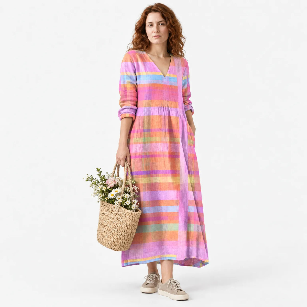 Comfortable Everyday Dress with Pockets