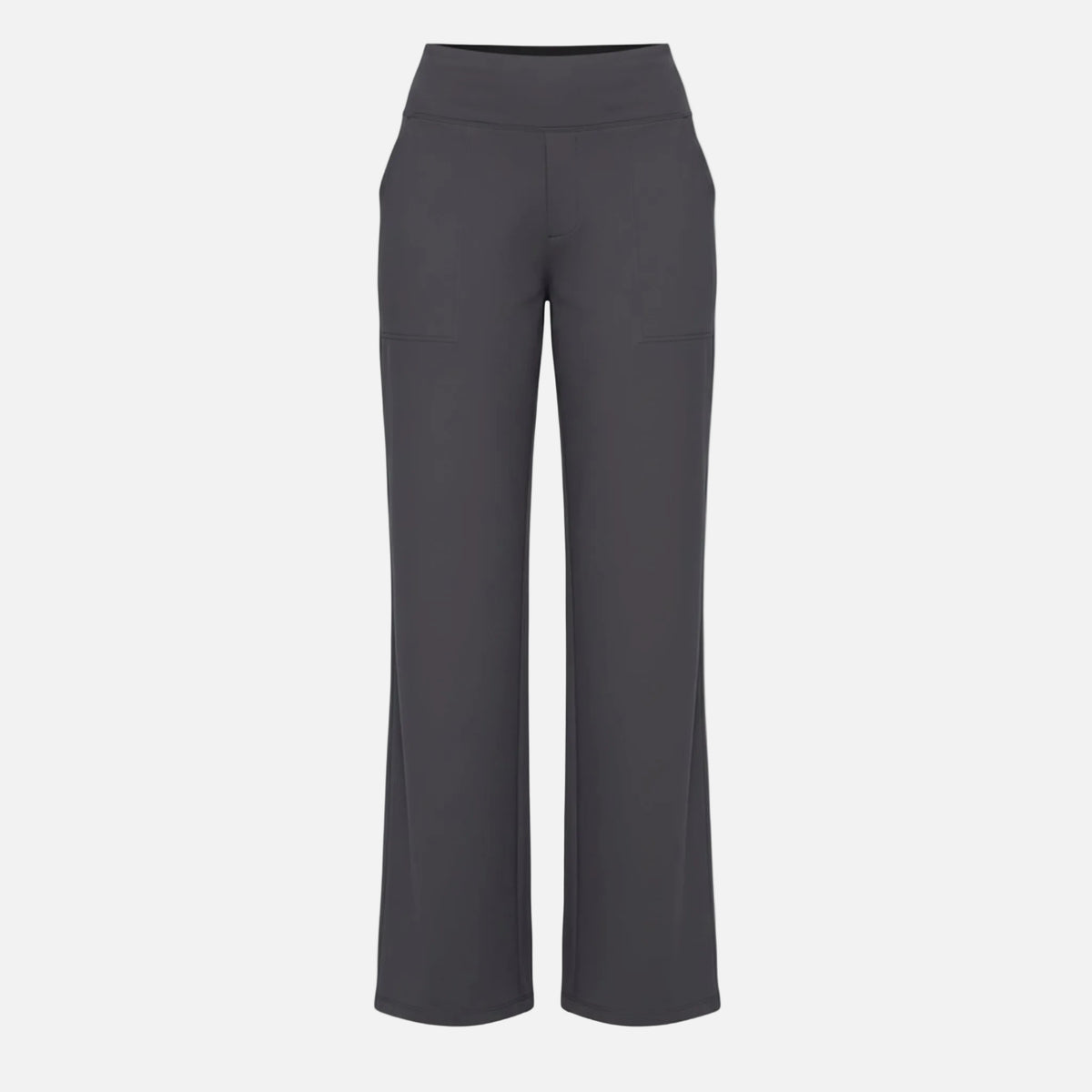 High Waisted Pants Women’s Pull-on Straight Leg