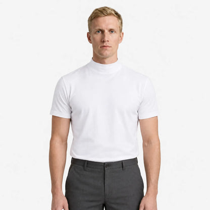 Athletic Shirt with Stand-Up Collar