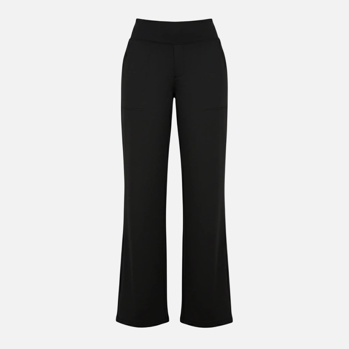 High Waisted Pants Women’s Pull-on Straight Leg