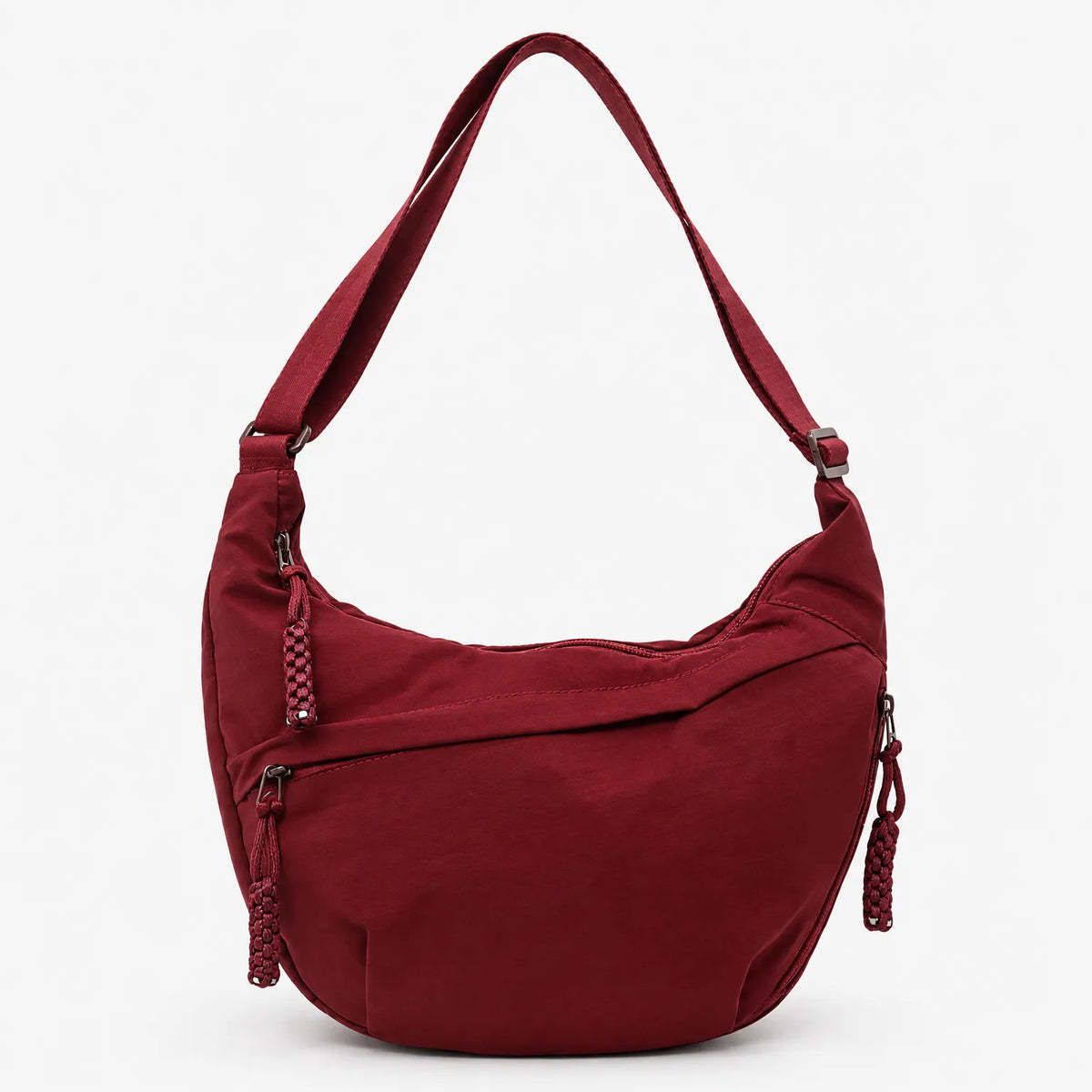 Burgundy Shoulder Bag – Elegant Everyday Crossbody