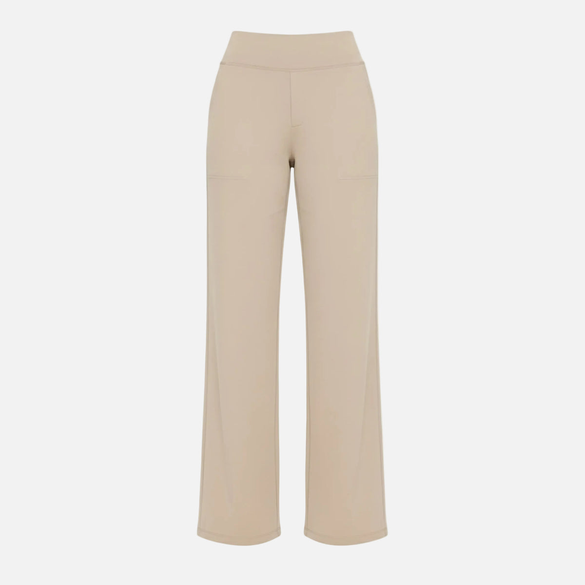 High Waisted Pants Women’s Pull-on Straight Leg