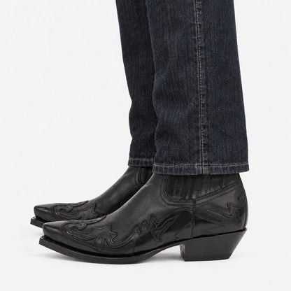 Dakota Leather Cowboy Boots
