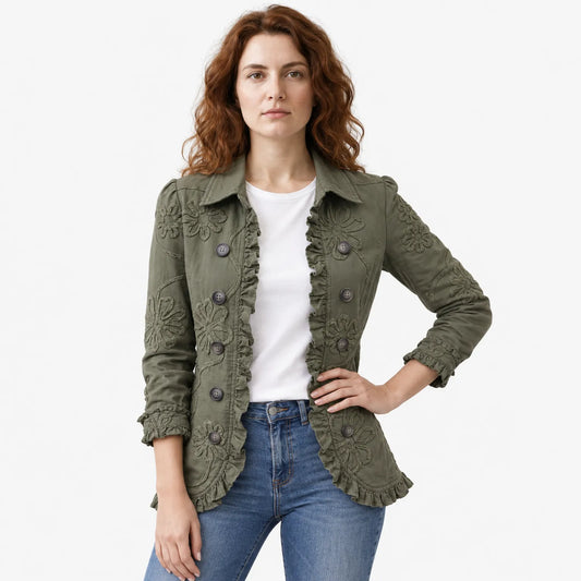 Elegant Floral Jacket