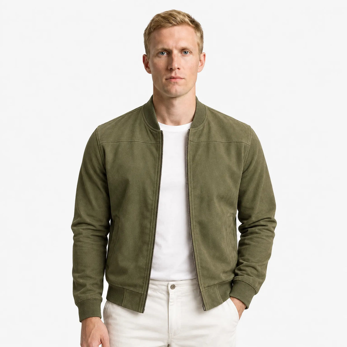 Men's Bomber Jacket | Slim-Fit & Elegant