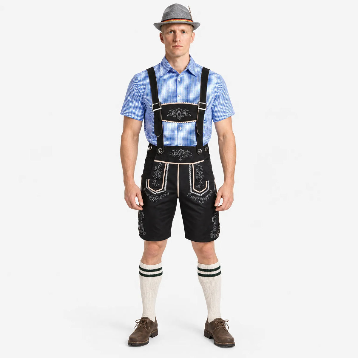 Men's German Oktoberfest Lederhosen Costume