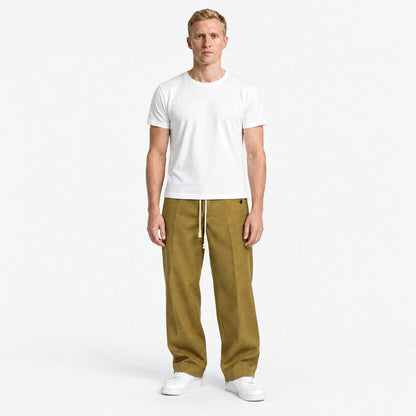 Men's Relaxed Fit Trousers for Maximum Freedom of Movement