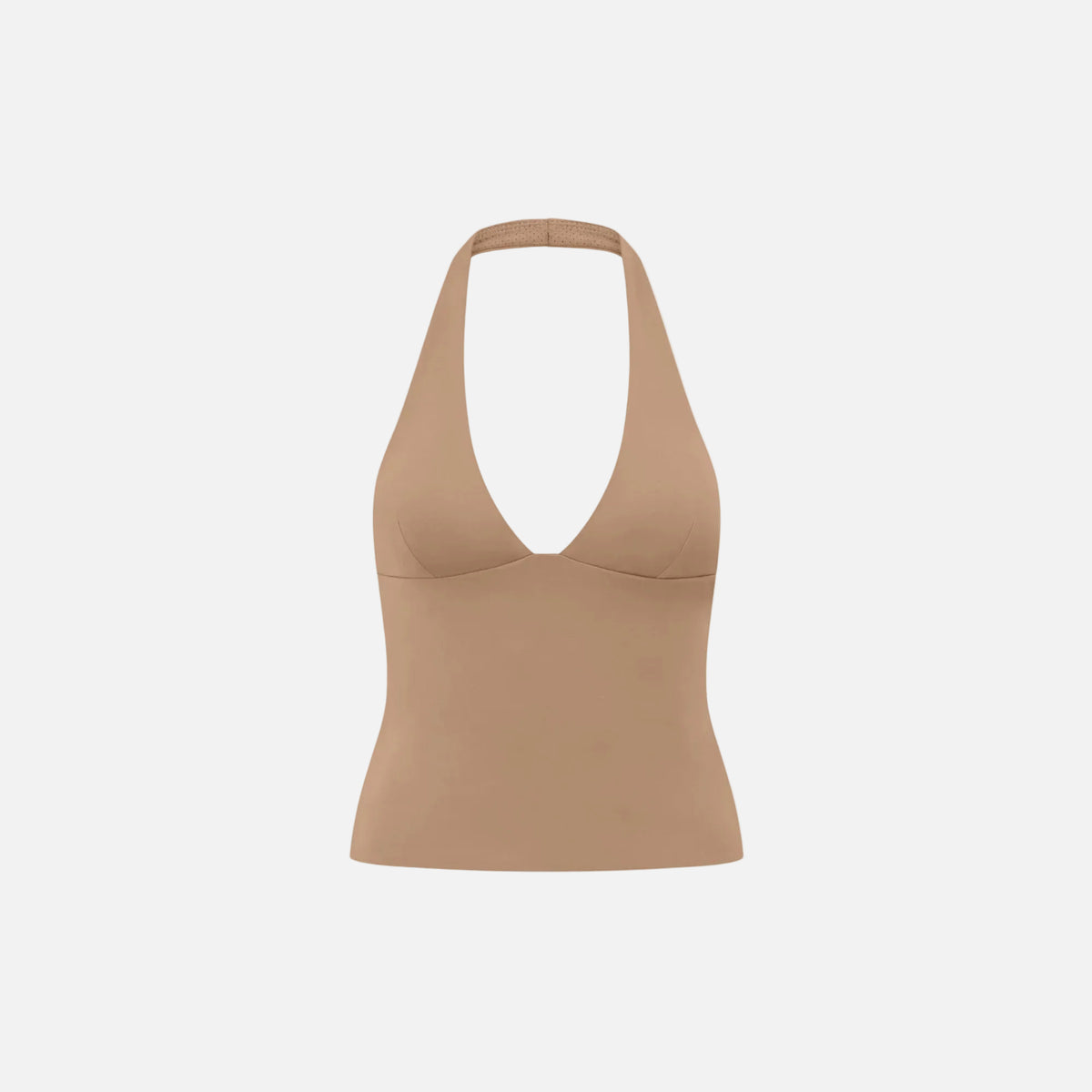 Halter Top Women's V-neck Fitted