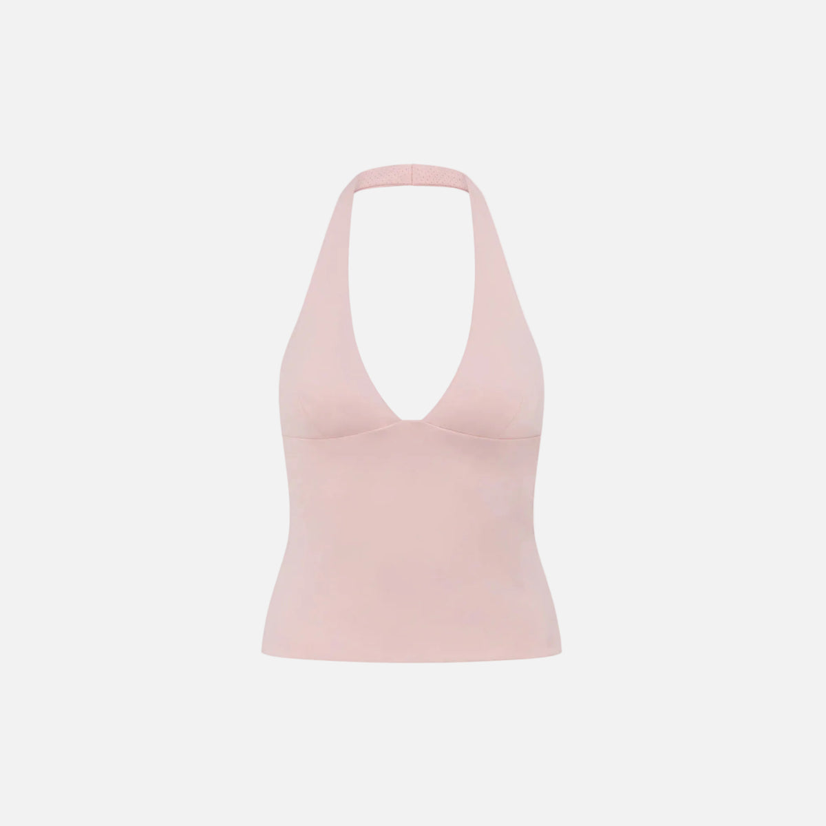 Halter Top Women's V-neck Fitted