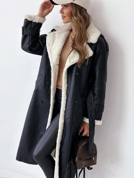 Stylish Long Women's Winter Coat - Seraphina