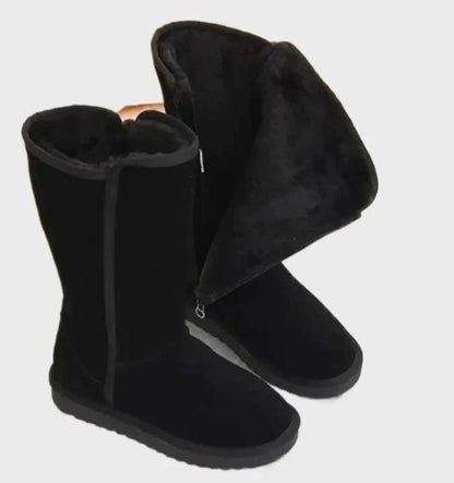 Suede Sheepskin Ladies' Boots - Sofia