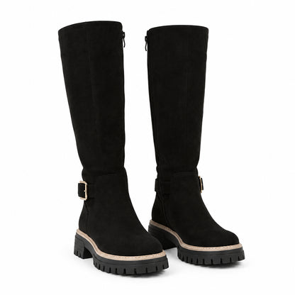 Tall Boots with Thick Non-Slip Sole