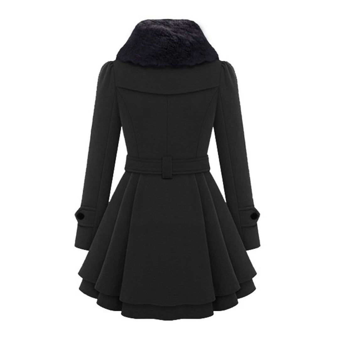 Warm and Long Women's Winter Coat - Vivienne