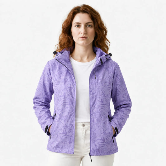 Women's Waterproof Windproof Hooded Lightweight Jacket