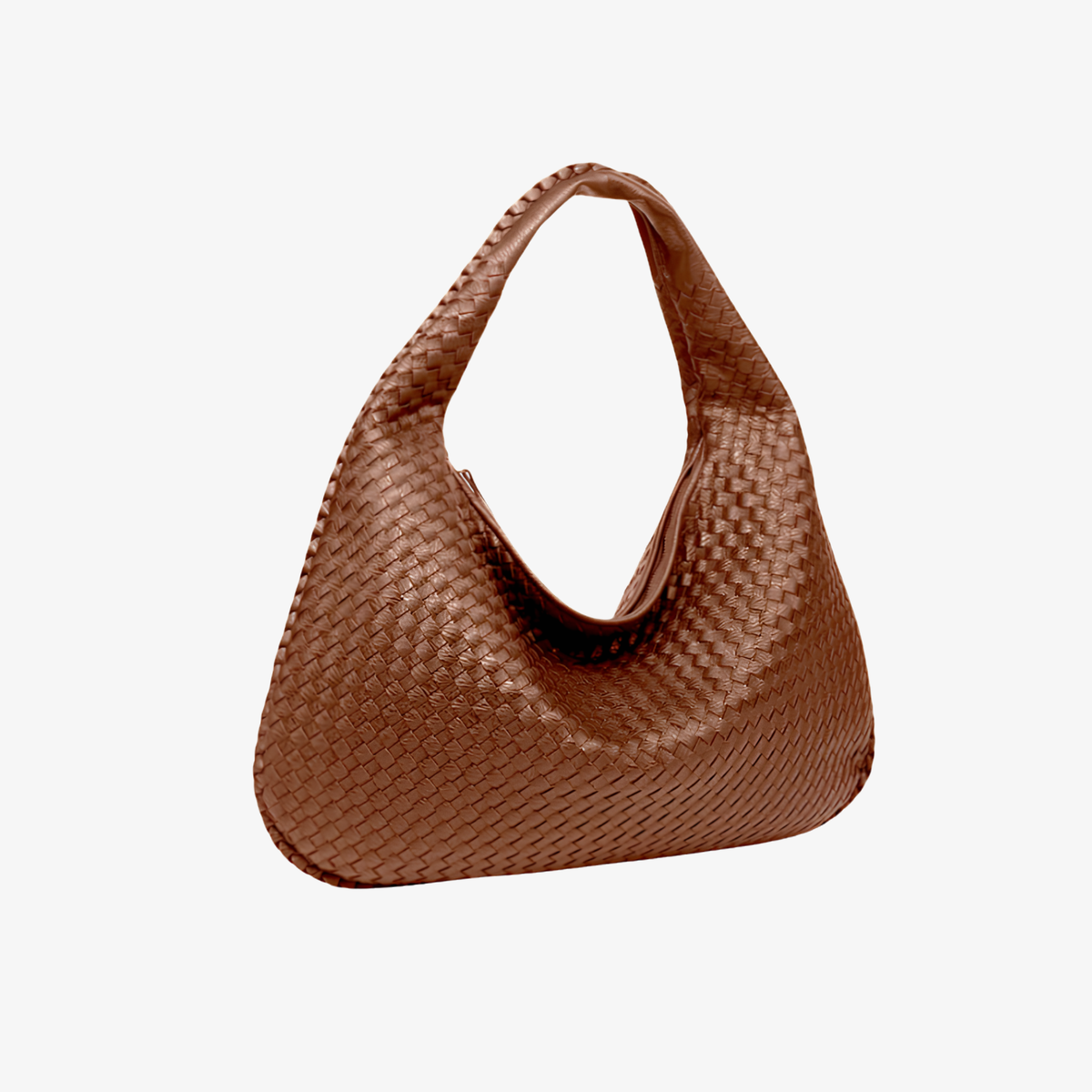 Shoulder Bag Women's Woven Leather Hobo Style